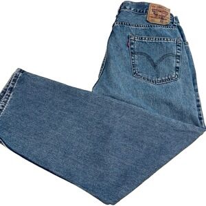 Levi's 550 Relaxed Fit Blue Jeans Mens 36 x 29 More Room in Seat and Thighs